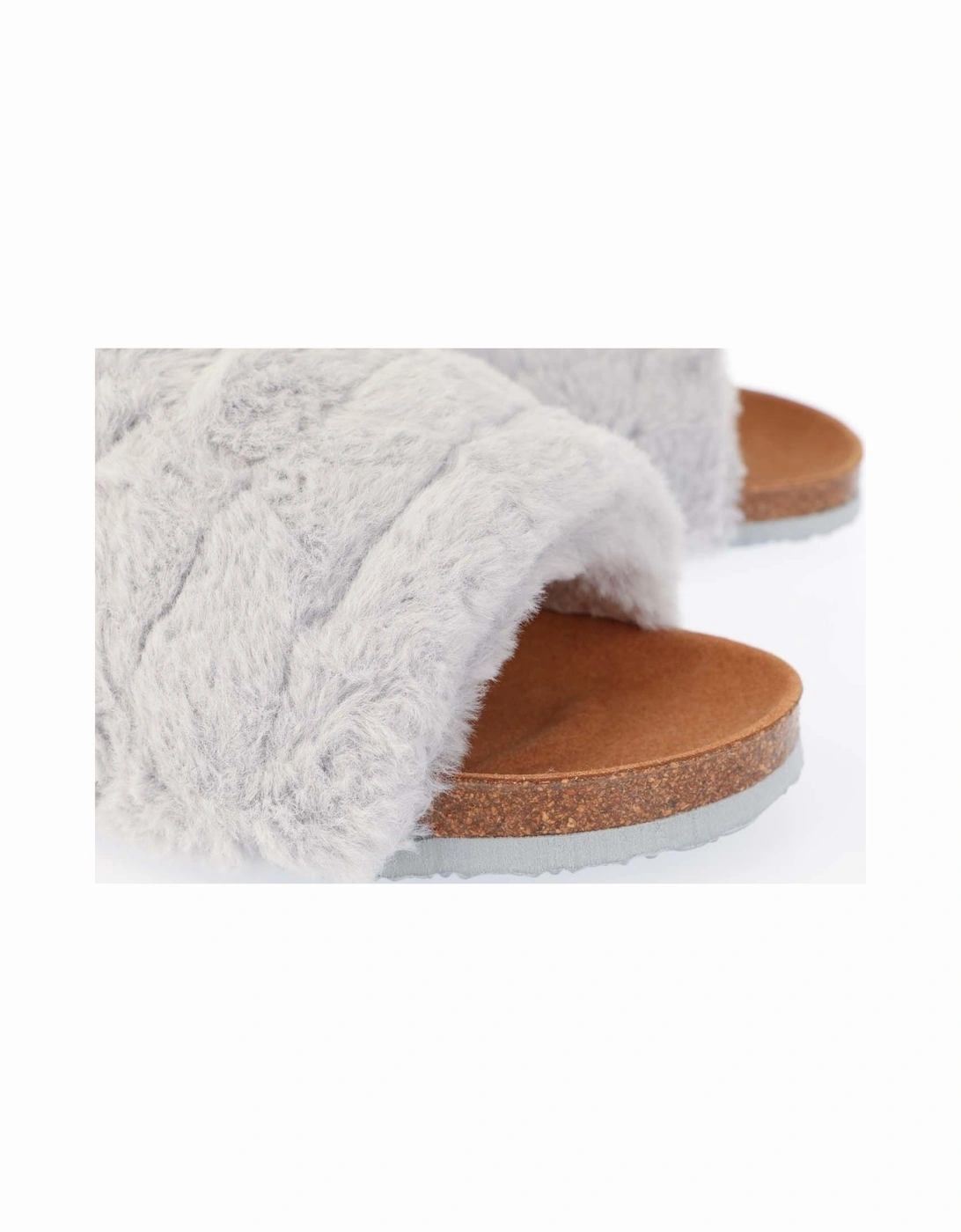 Womens Amabel Faux Fur Slippers