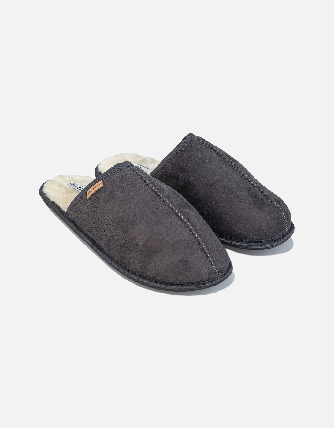 Mens Country Club Mule Slippers, 3 of 2