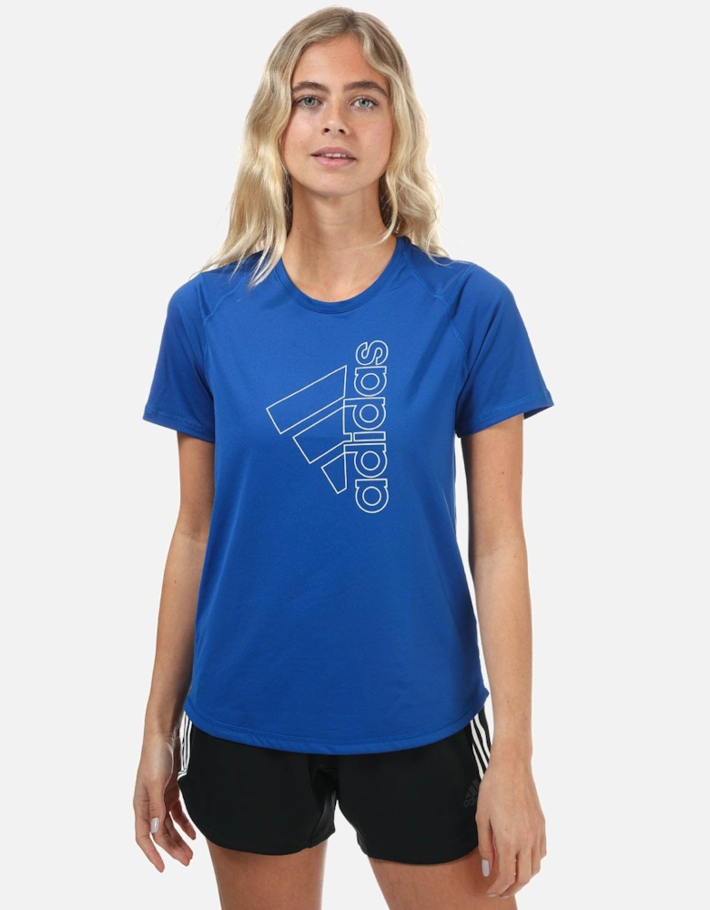 Womens Badge Of Sport T-Shirt