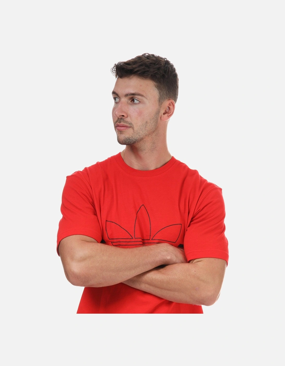Mens Outline Trefoil T-Shirt
