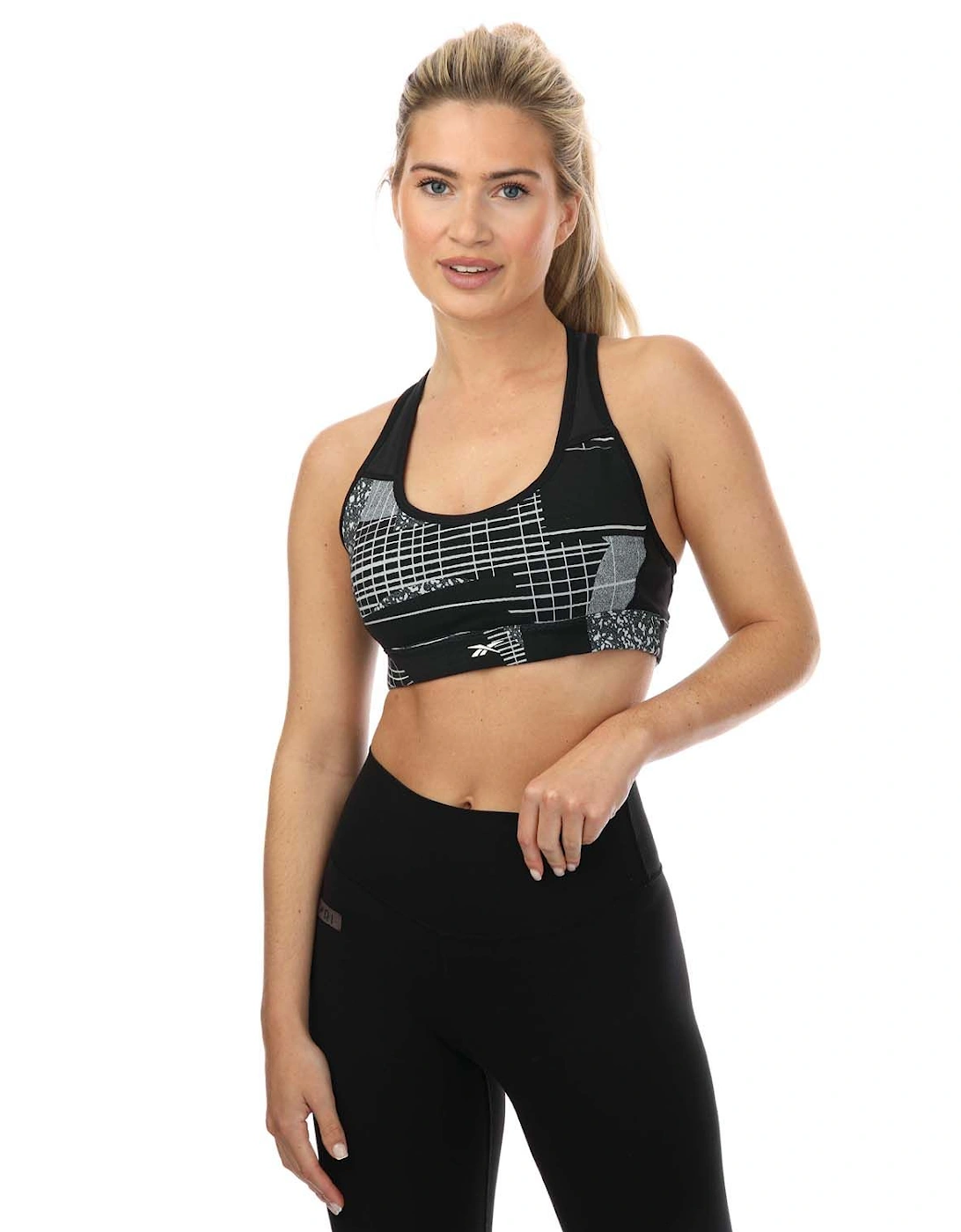 Womens Hero Medium-Impact Decon Racer Bra