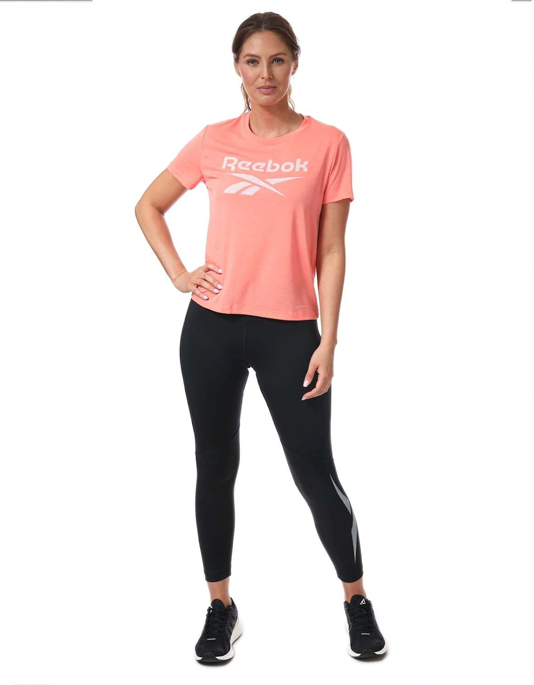 Womens Workout Ready Supremium Big Logo T-Shirt