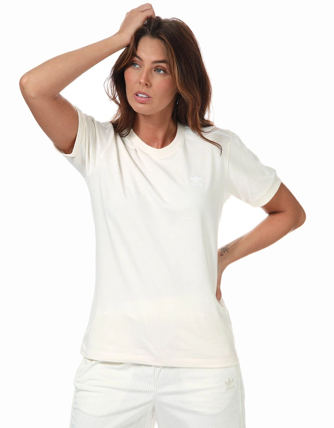 Womens Adicolor Classics 3-Stripes T-Shirt