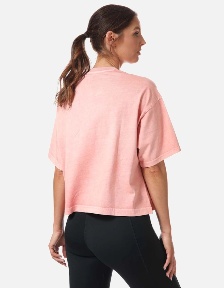 Womens Classics Natural Dye Cropped T-Shirt