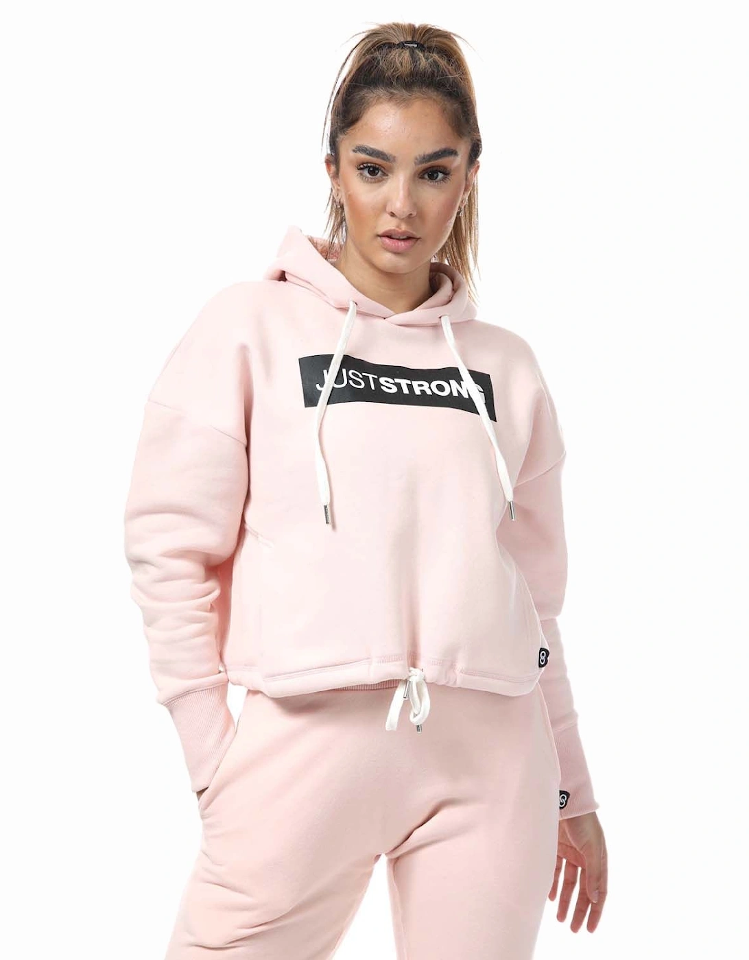 Womens Relax Cropped Hoody