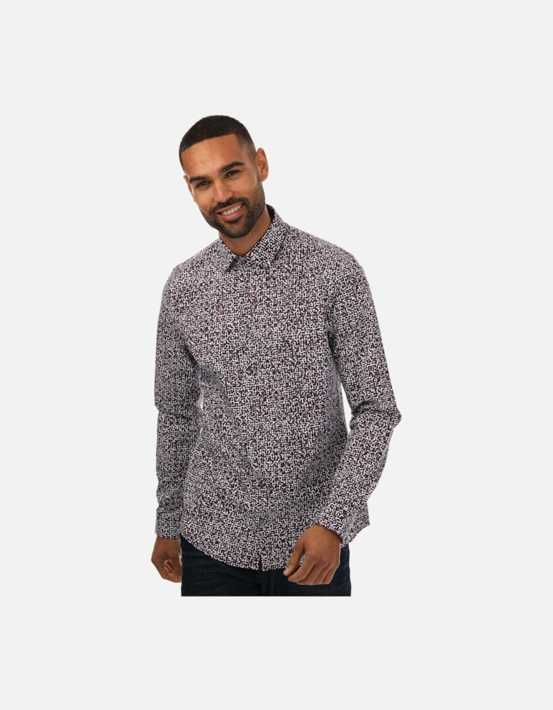 Mens Slim Stretch Shirt