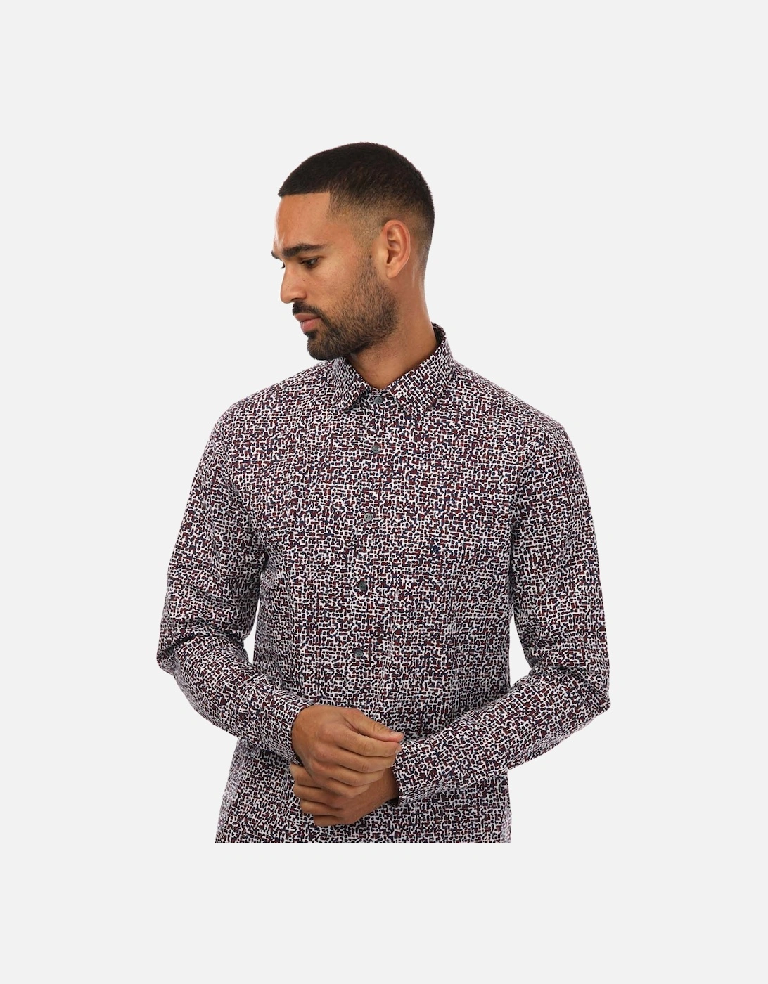 Mens Slim Stretch Shirt