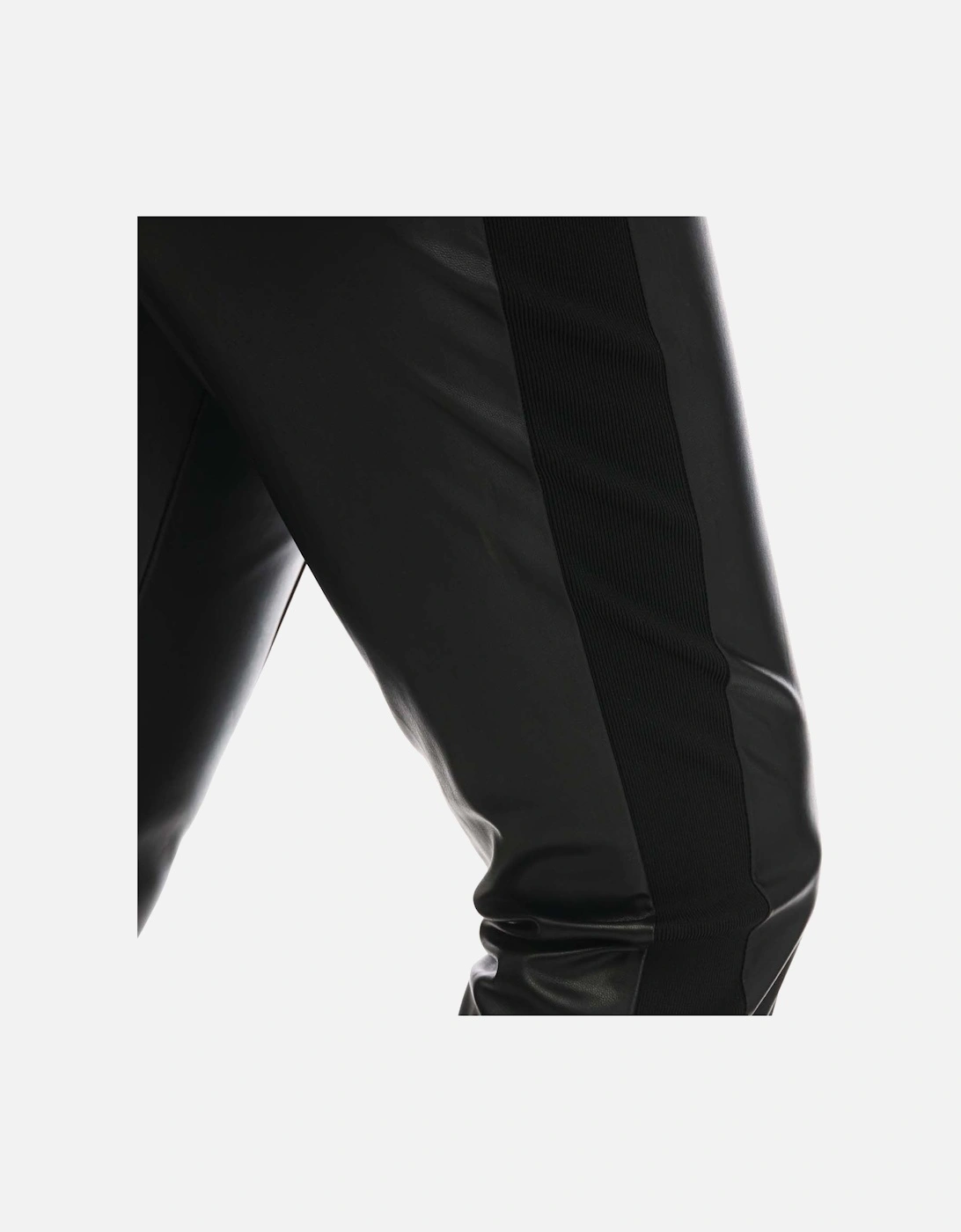 Womens Recycled Faux Leather Leggings