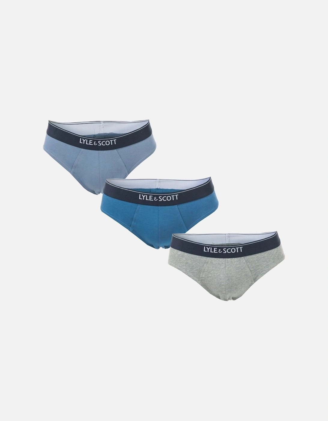 Mens Shaw 3 Pack Briefs, 3 of 2