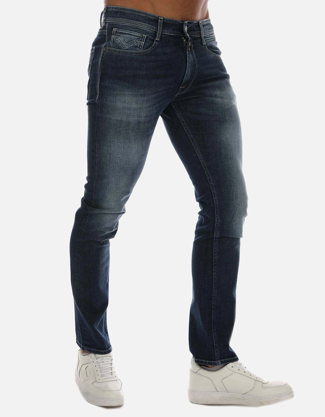 Mens Rocco Straight Fit Jeans, 7 of 6