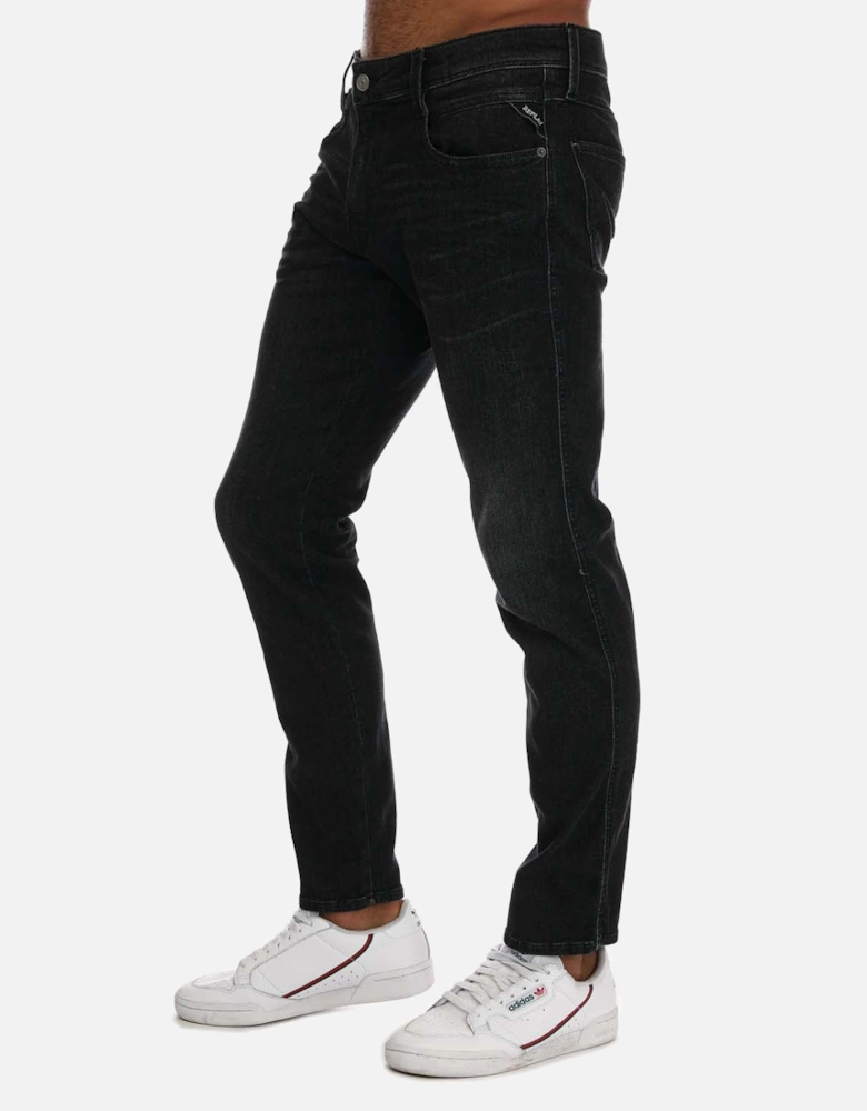 Mens Anbass Slim Fit Stretch Jeans