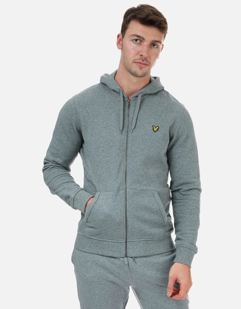 Mens Zip Through Hoody