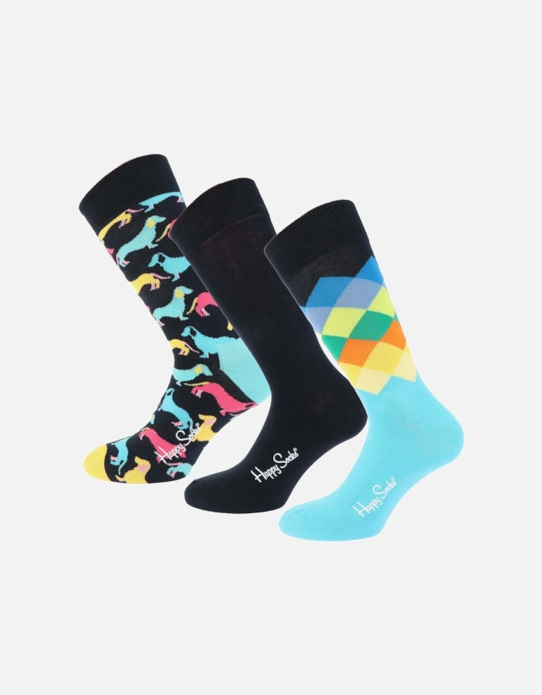 3 Pack Socks Gift Box Set