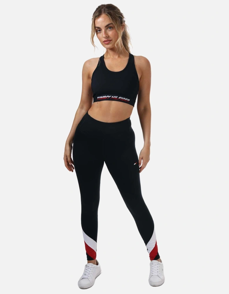 Womens Sport High Rise Colourblock 7/8 Leggings