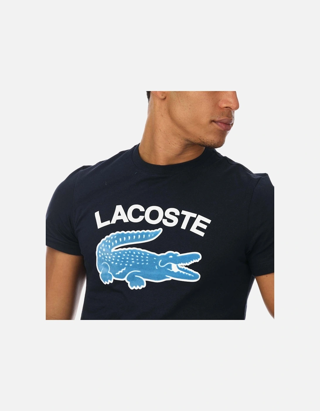 Mens Crocodile Print T-Shirt