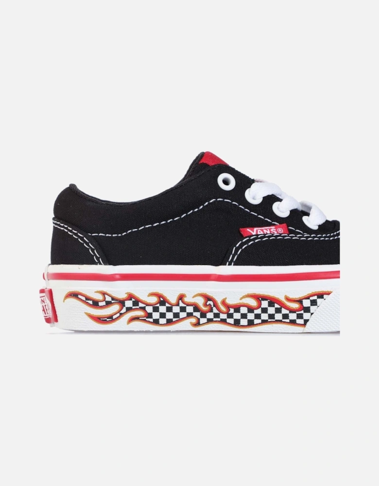 Childrens Doheny Flame Check Trainers