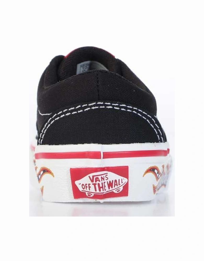 Childrens Doheny Flame Check Trainers