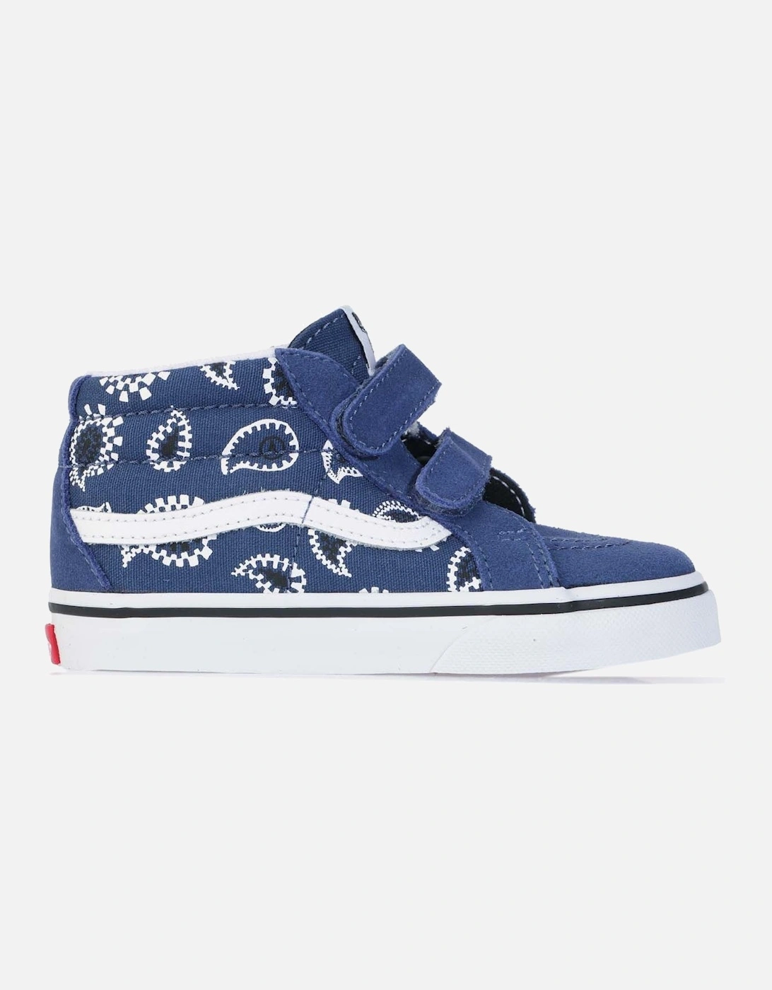 Infant SK8-Mid Reissue Hook and Loop Trainers, 7 of 6