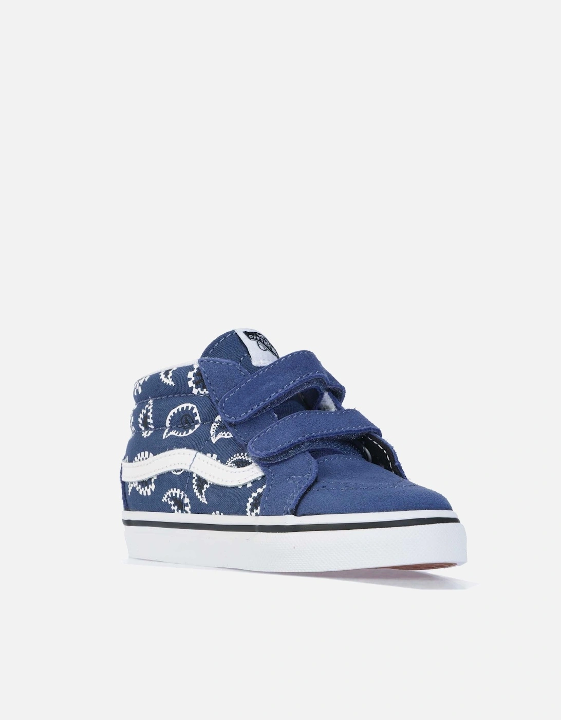 Infant SK8-Mid Reissue Hook and Loop Trainers