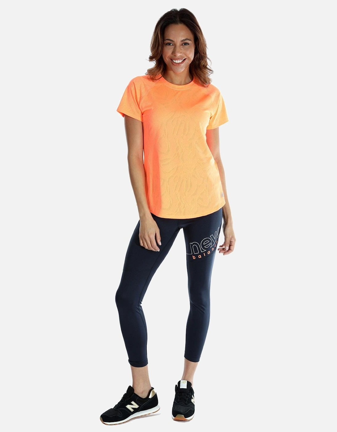 Womens QSPD Fuel Jacquard T-Shirt