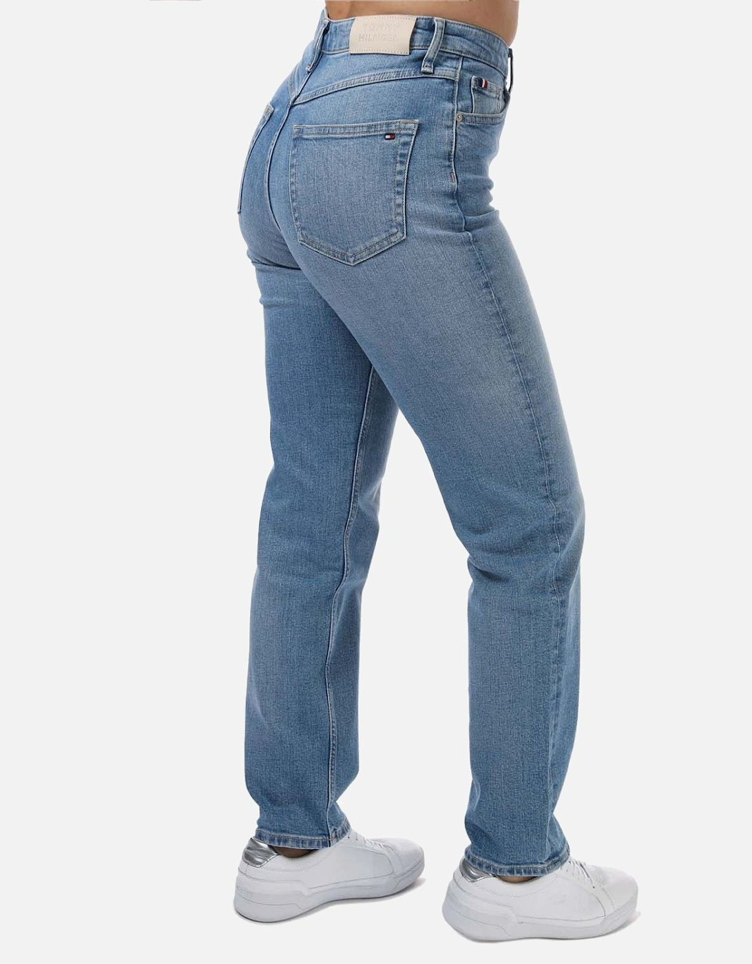 Womens High Rise Classic Jeans