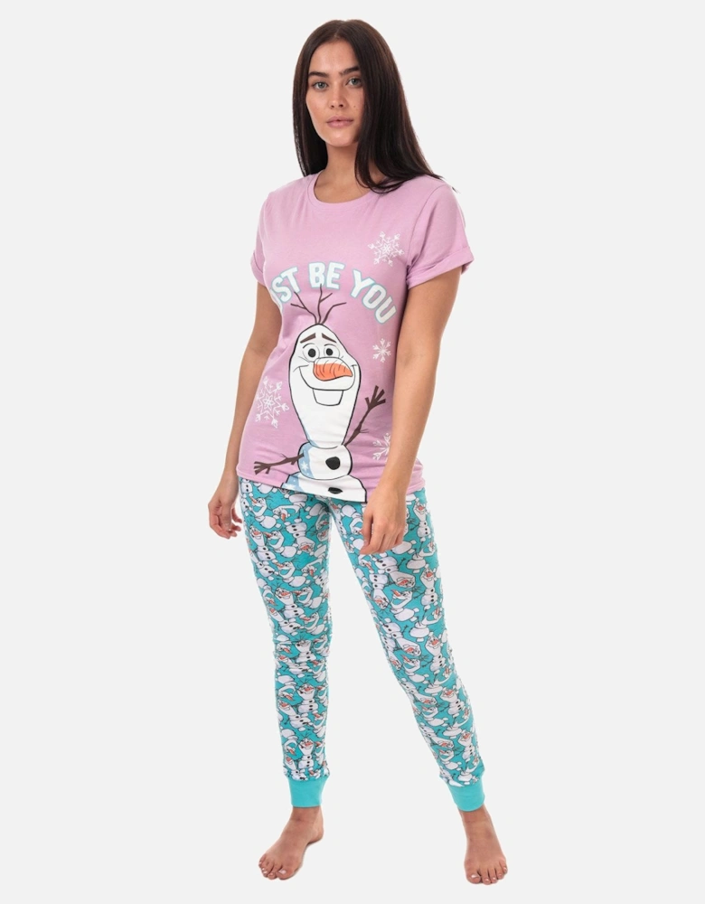 Womens Frozen Olaf Pyjamas