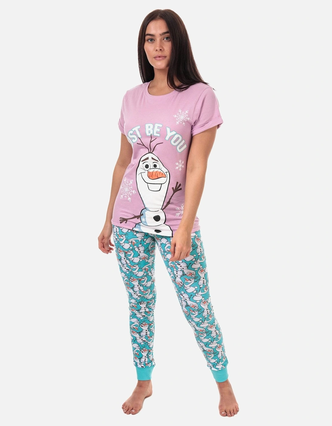 Womens Frozen Olaf Pyjamas, 7 of 6