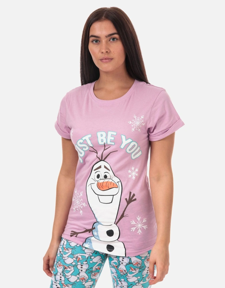 Womens Frozen Olaf Pyjamas