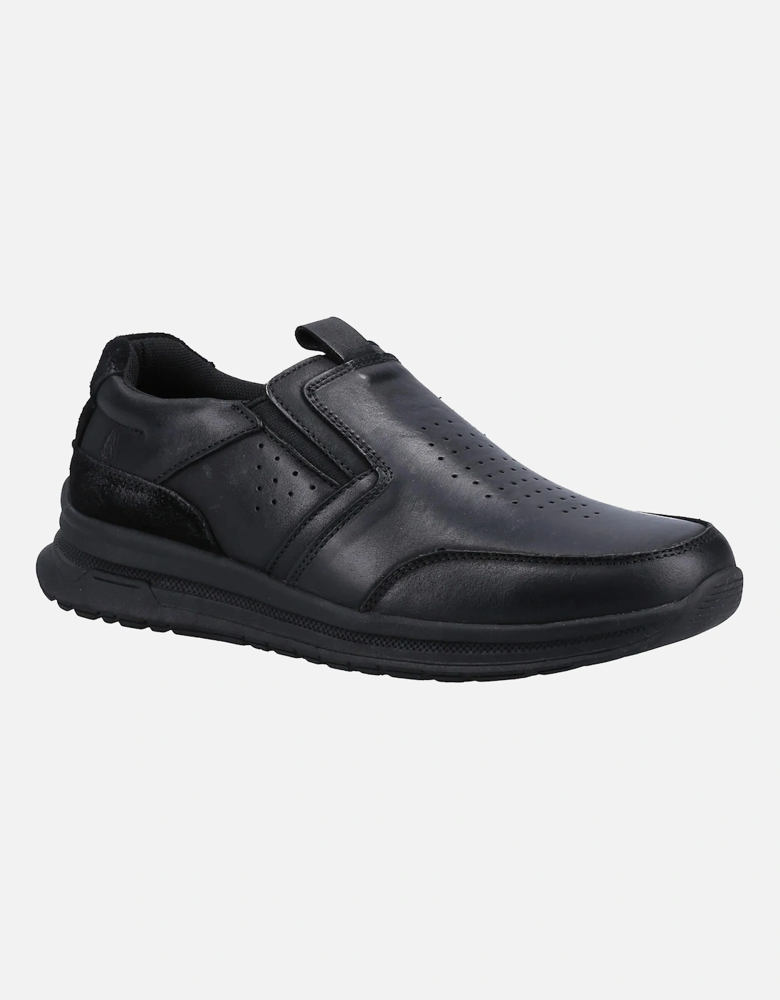 Mens Cole Leather Casual Shoes, 4 of 3