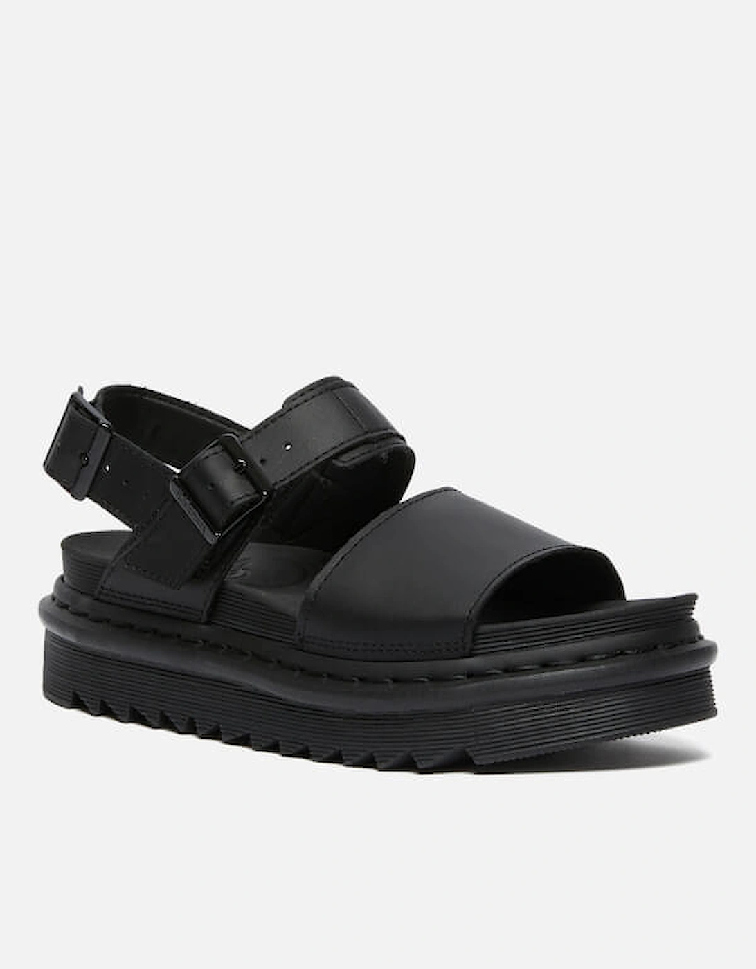 Dr. Martens Women's Voss Leather Strap Sandals - Black, 2 of 1