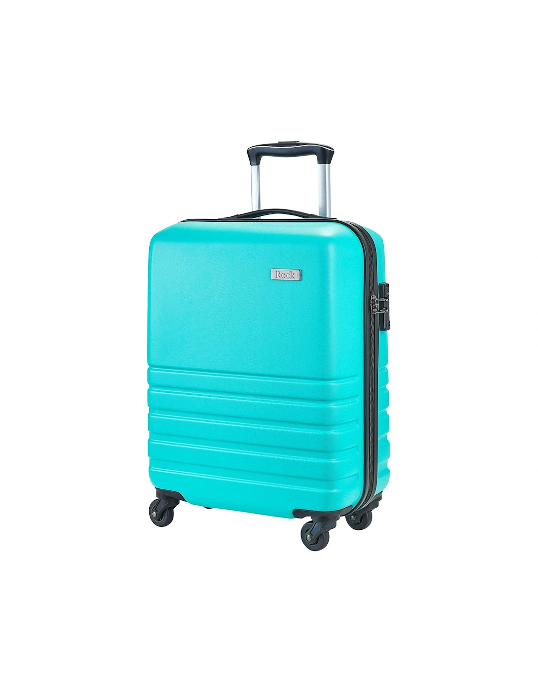 Bryon 4 Wheel Hardshell TSA Cabin Suitcase - Turquoise, 2 of 1