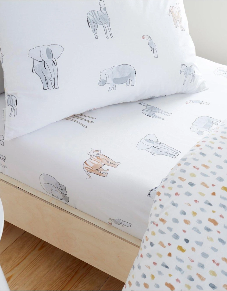 Zoo Animals 100% Cotton Duvet Set