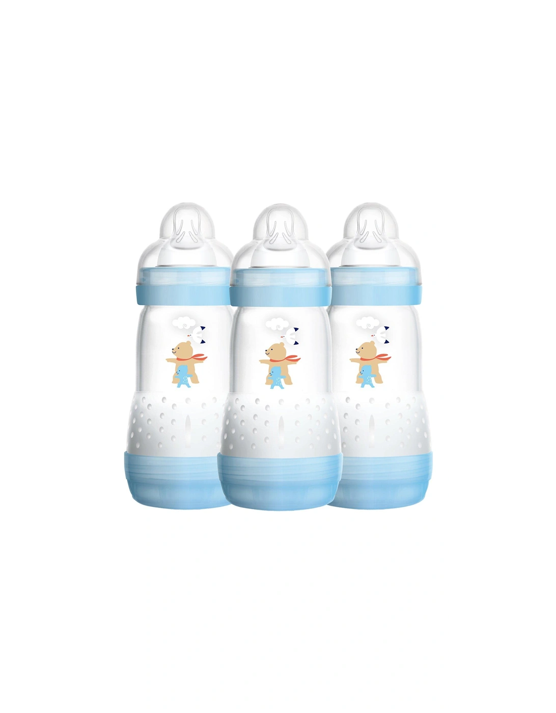 Easy Start 260ml Baby Bottle - 3 Pack Blue, 2 of 1