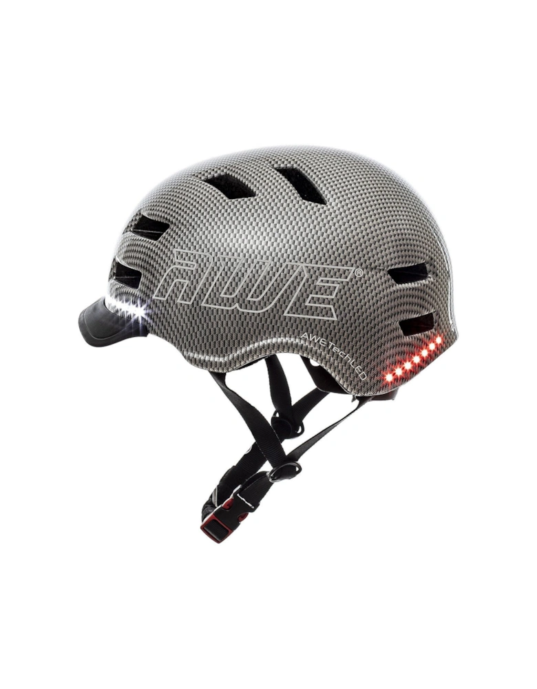 E Bike/Scooter/Bicycle Adult Helmet - 58-60cm, Graphite Grey CE