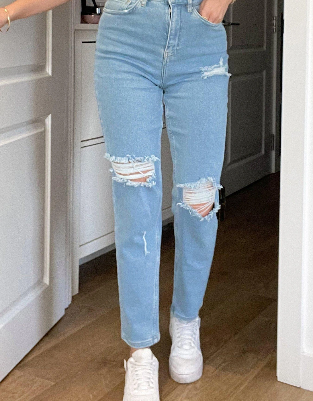 Aubrey Denim High Waist Mom Jeans, 2 of 1