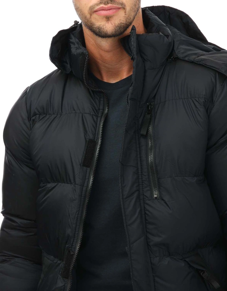 Mens Mentos Long Puffer Jacket