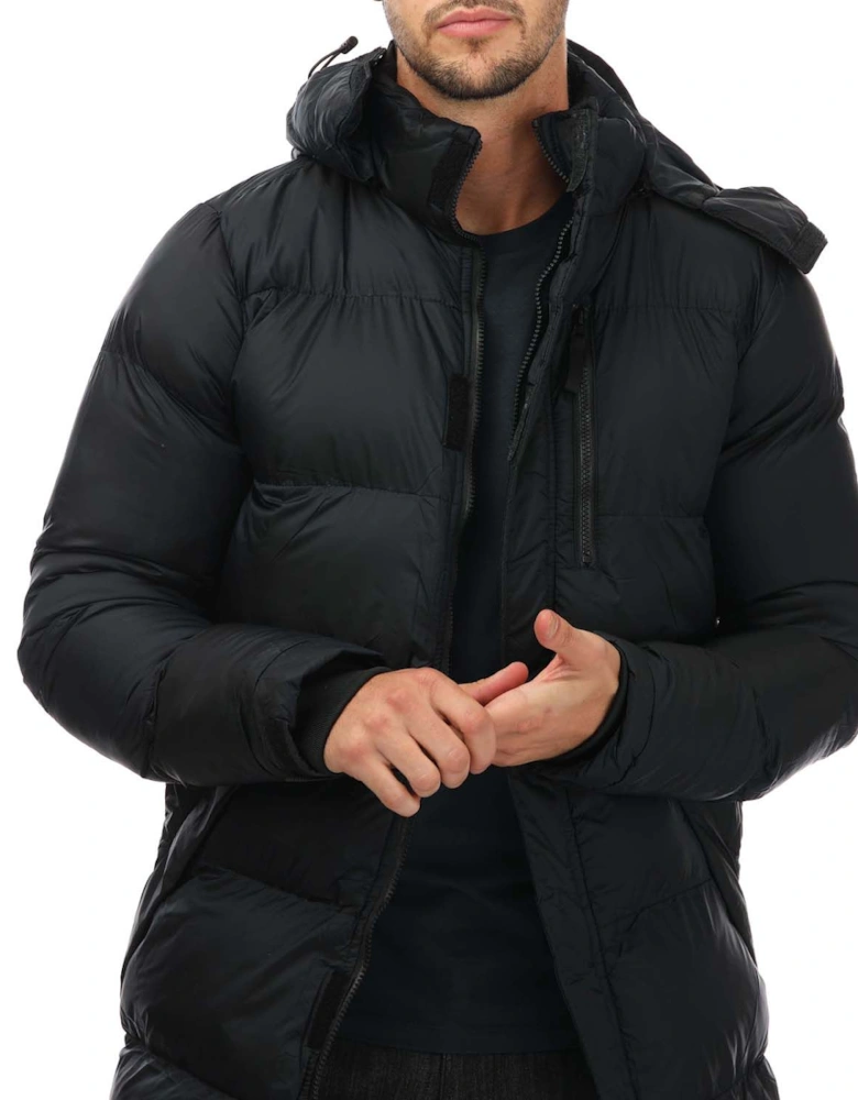 Mens Mentos Long Puffer Jacket