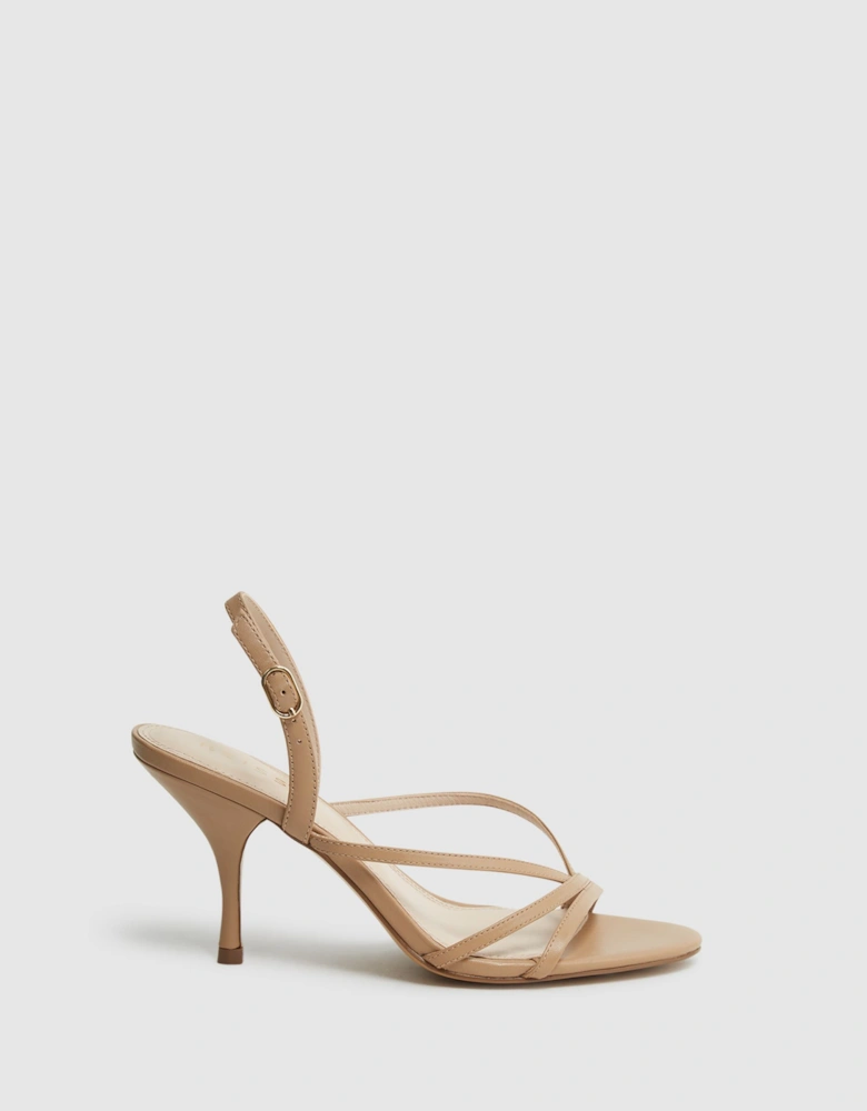 Strappy Mid Heel Sandals