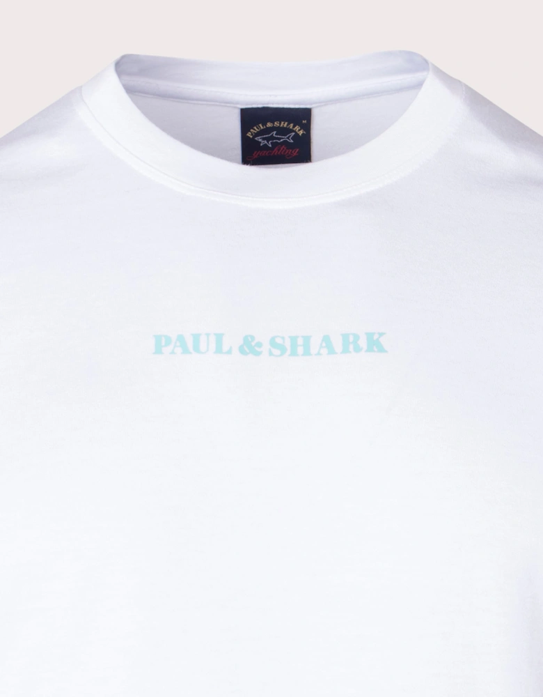 Contrast Logo Knitted T-Shirt