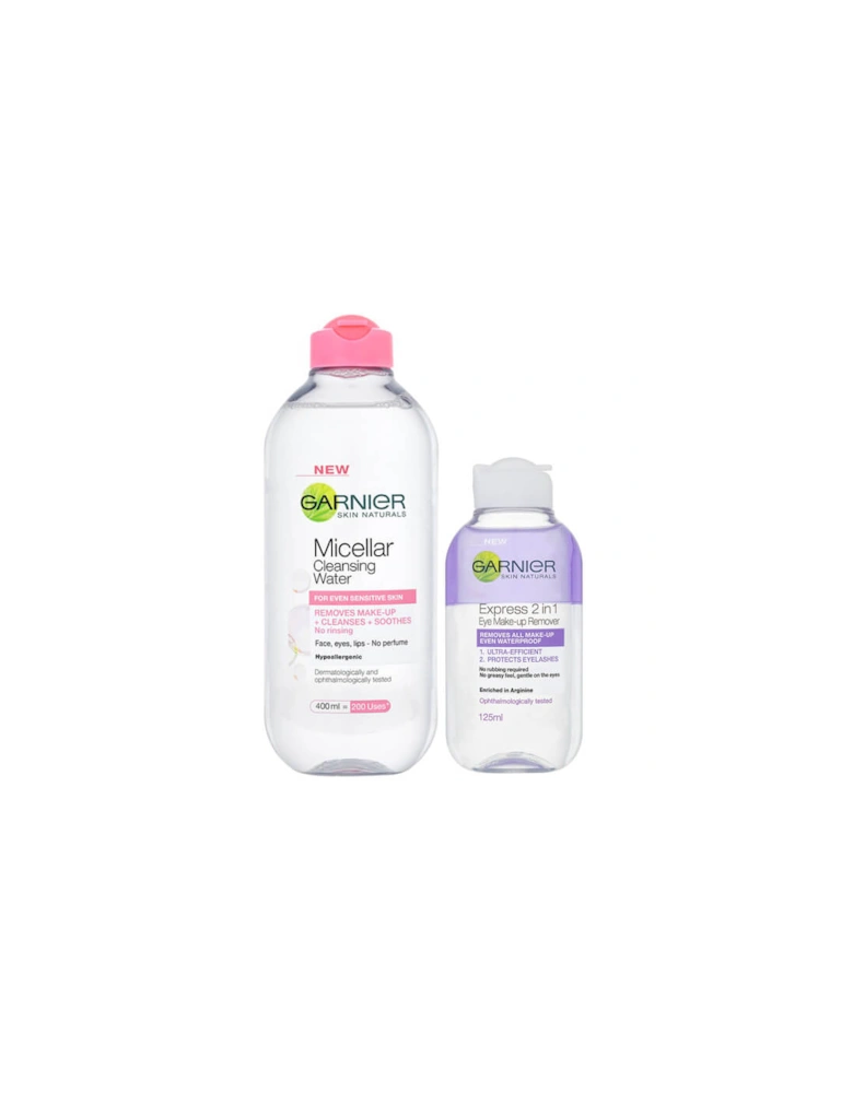 Micellar Water and Makeup Remover for Sensitive Skin Kit Exclusive (Worth £9.48)