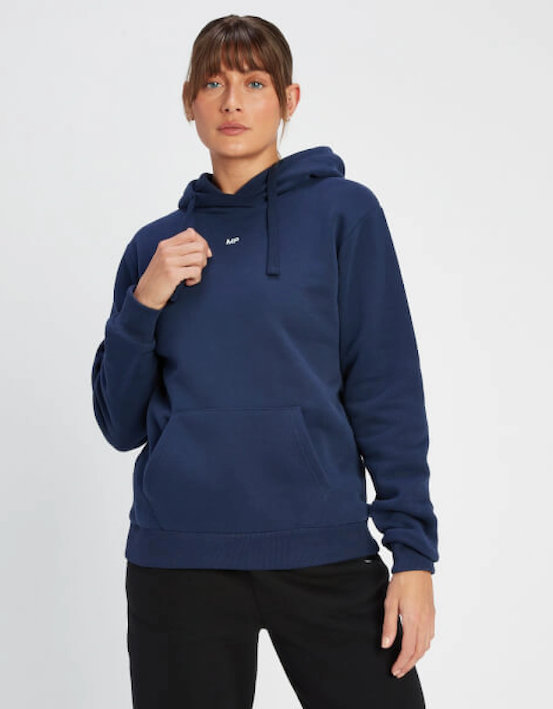 Women's Rest Day Hoodie with Kangaroo Pocket - Navy, 3 of 2