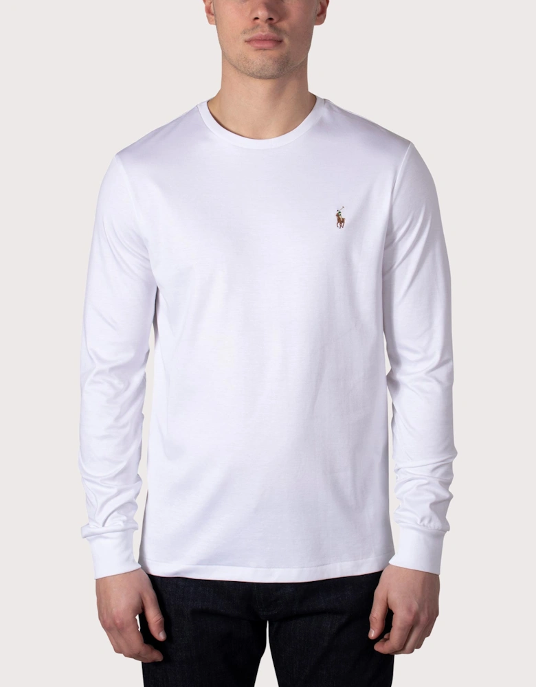Custom Slim Fit Interlock Long Sleeve T-Shirt