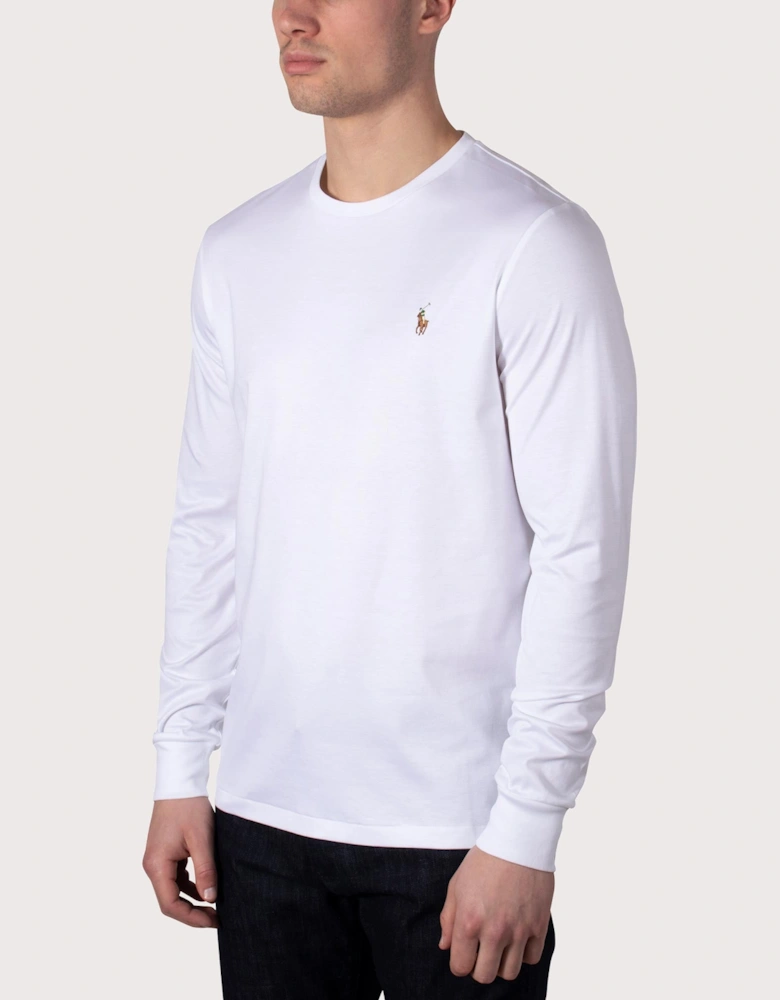 Custom Slim Fit Interlock Long Sleeve T-Shirt