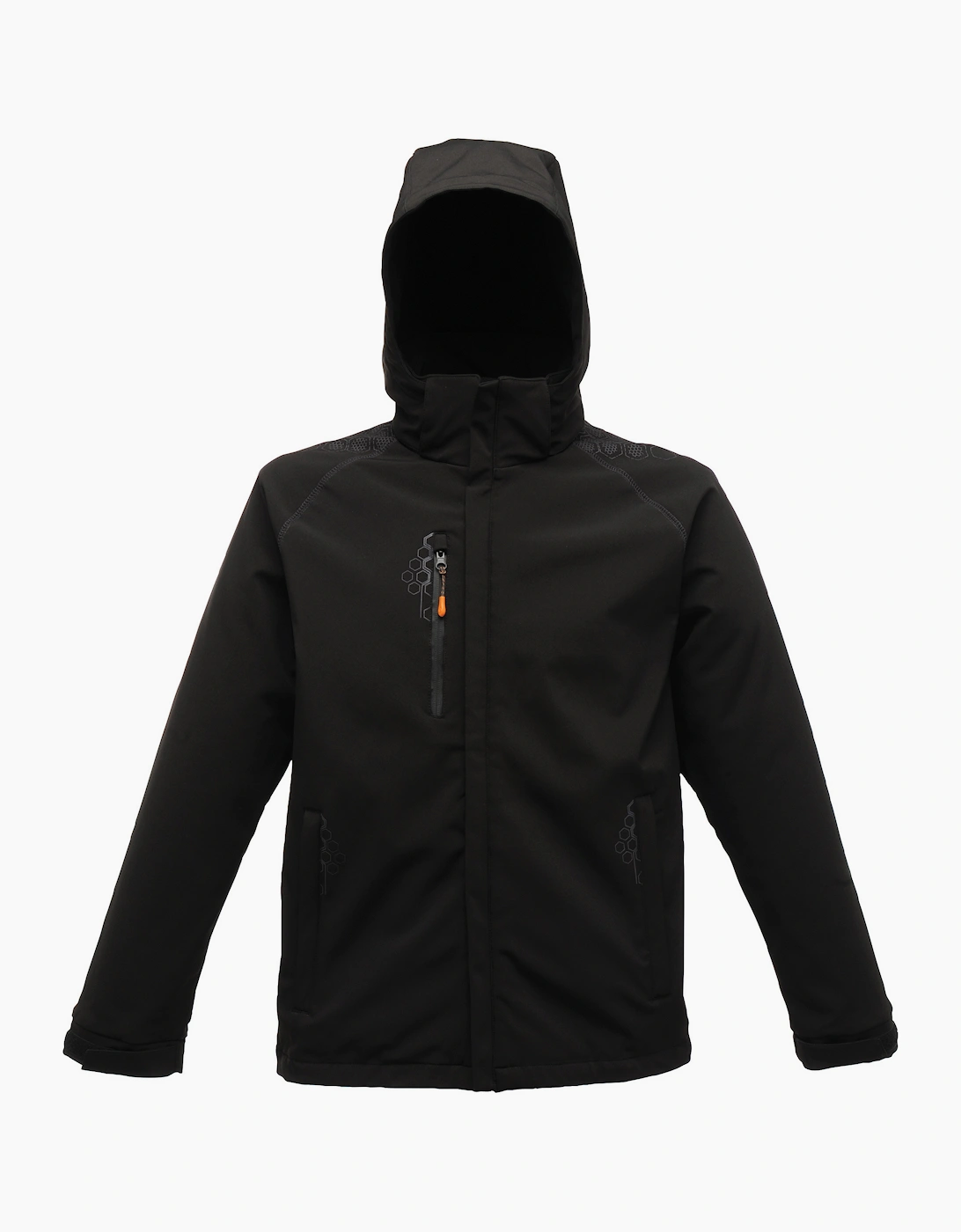 Regatta Men's Black X-Pro Repeller Softshell Jacket (Water Repellent) - Size 38/Regular