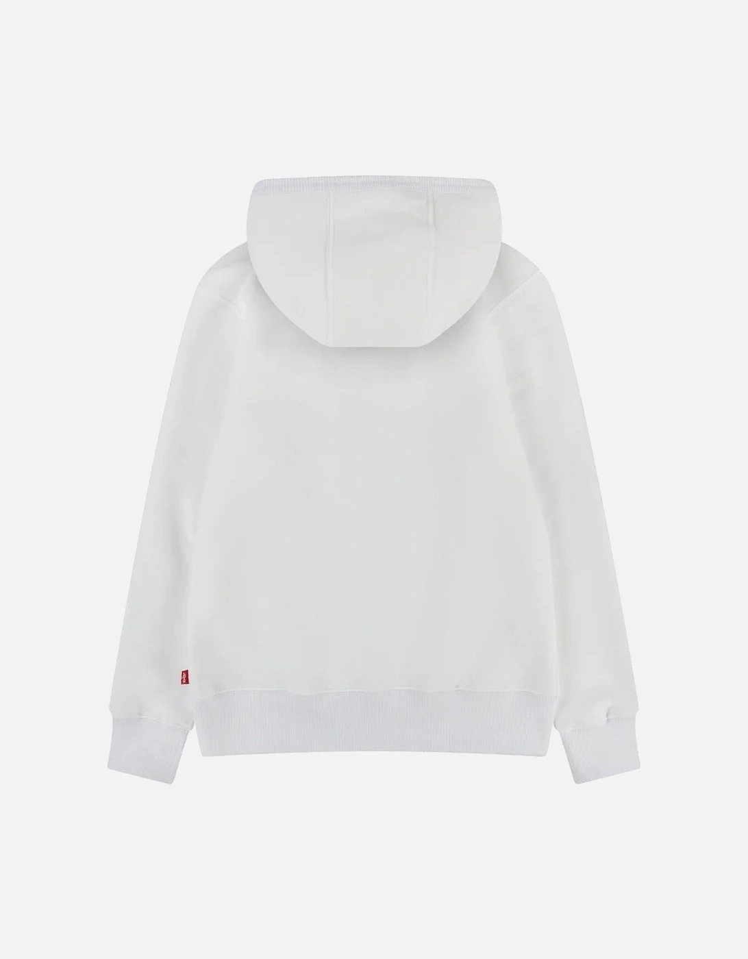 Levis embroidered logo hoodie white