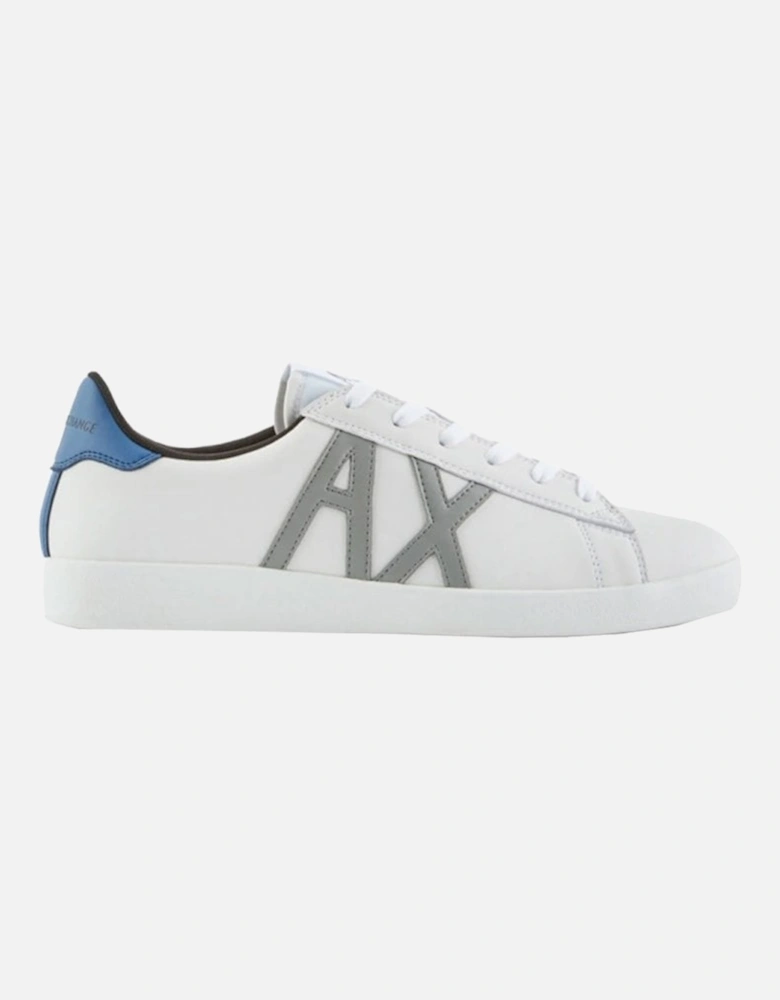 Leather Sneaker White/grey