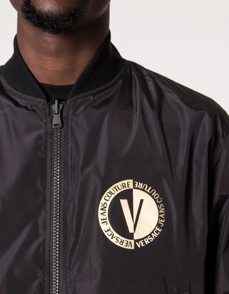 Reversible Couture Logo Print Jacket