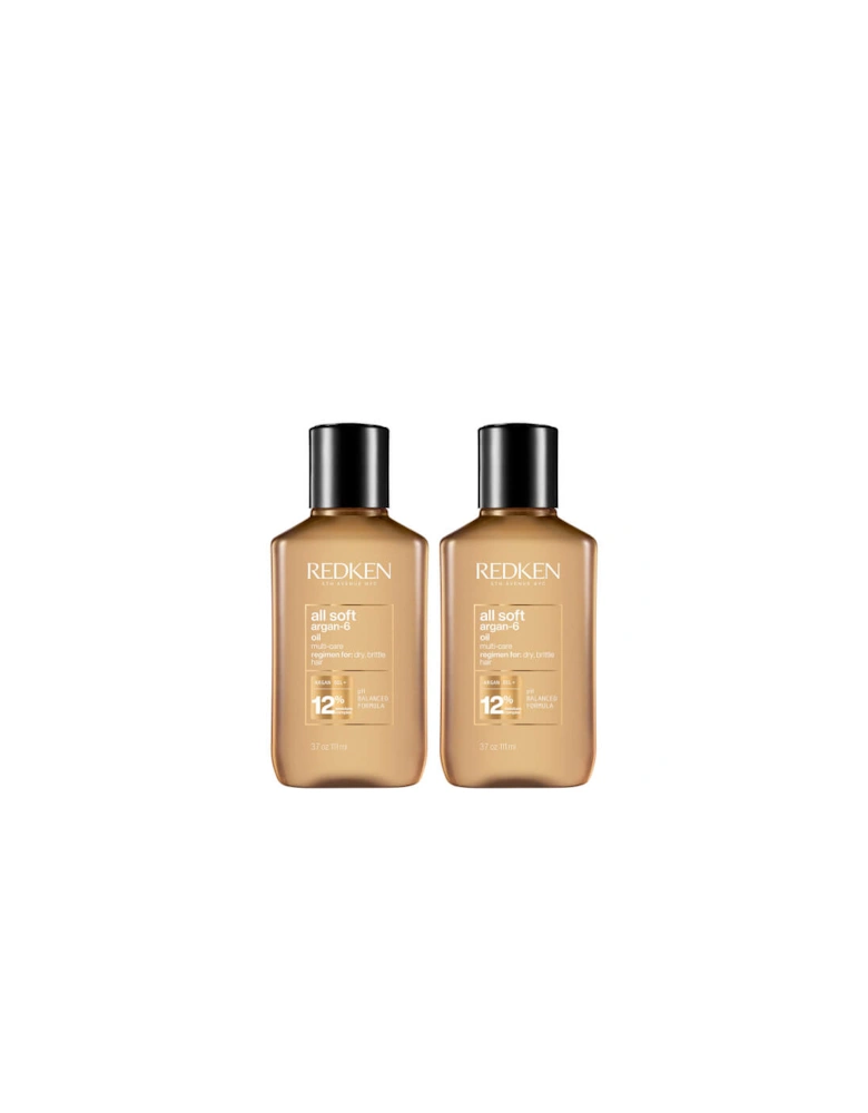 All Soft Argan-6 Oil Duo 2 x 111ml - Redken