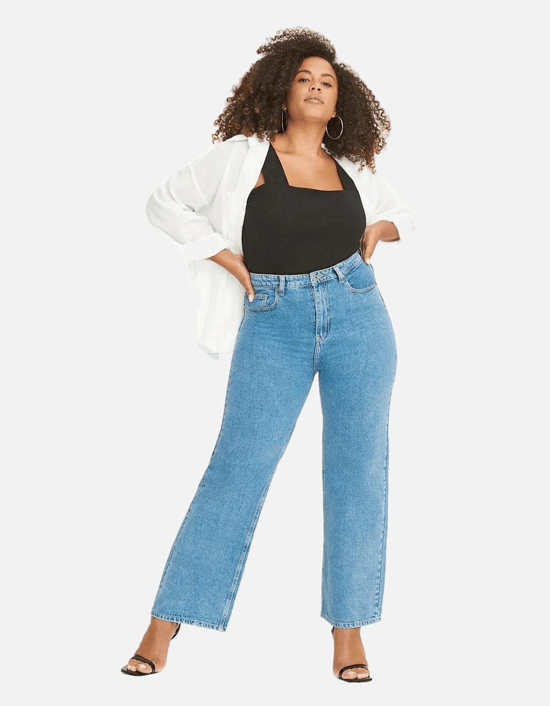 Womens/Ladies Hattie High Rise Jeans, 5 of 4