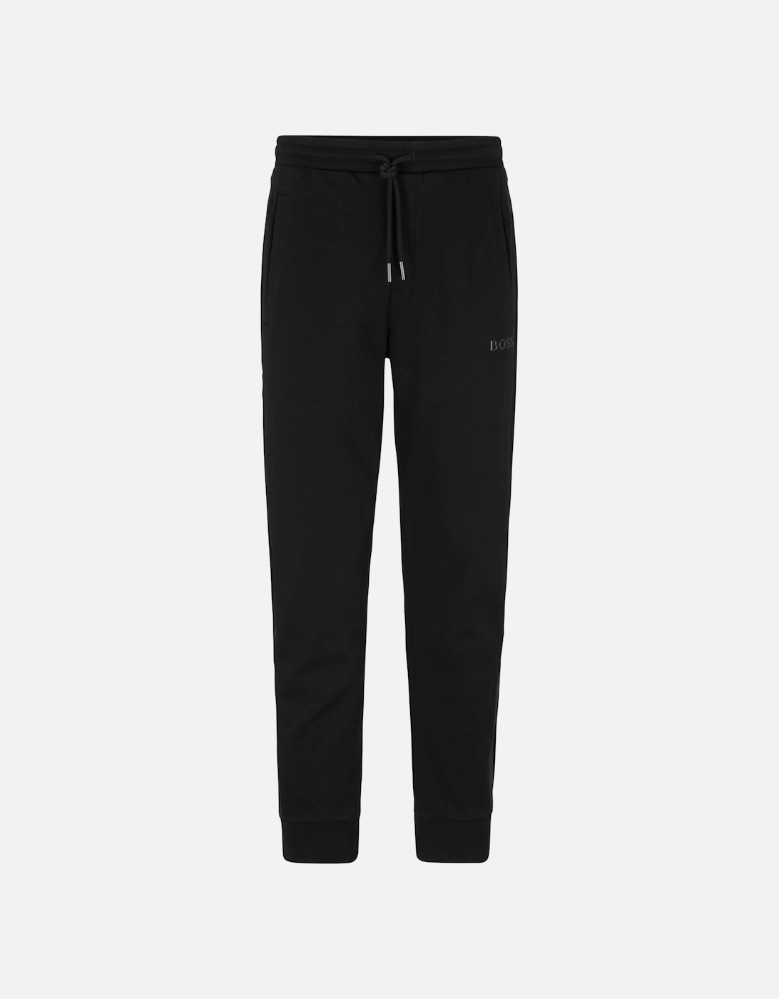 Men's Black Hadiko Mirror Jogging Bottoms., 3 of 2